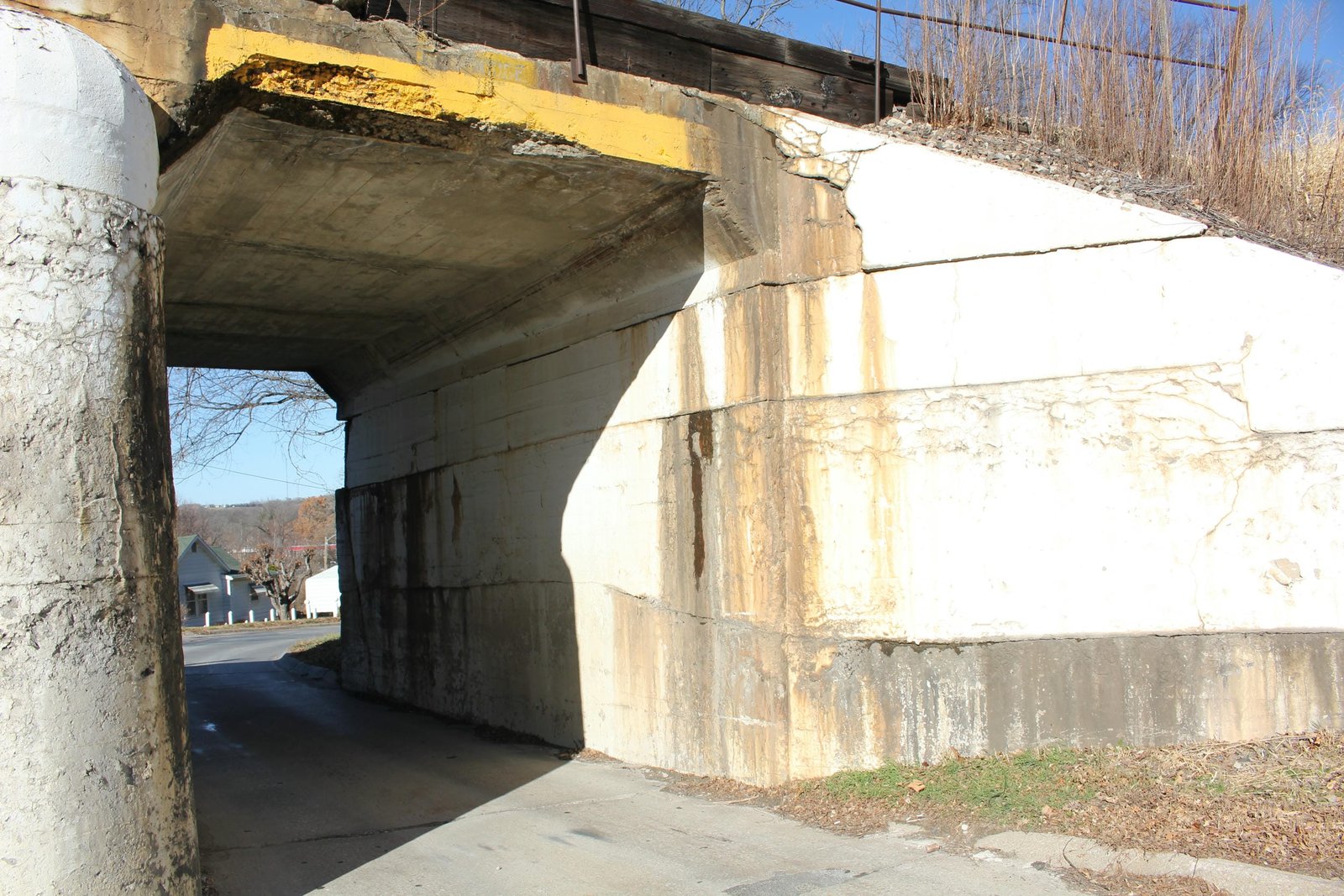 East abutment